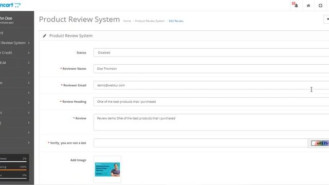 OpenCart Advanced Review System - Overview смотреть онлайн