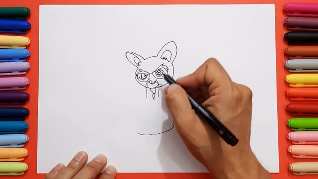 How To Draw Master Shifu | Kung Fu Panda