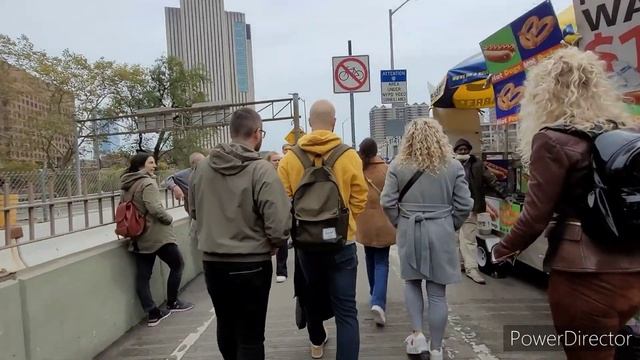 2 День в НЬЮ-ЙОРКЕ, Чайна-таун, Брайтон-бич, Бруклинский и Манхэттенский мост. смотреть онлайн