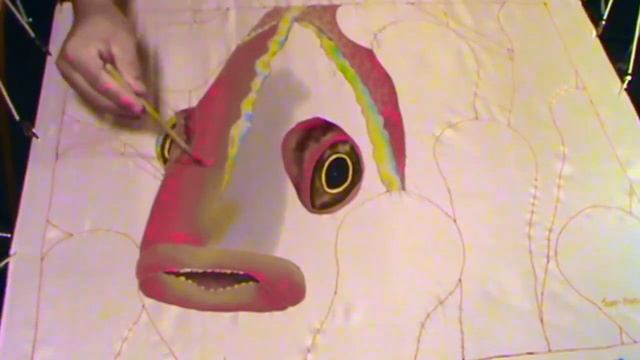Jean-Baptiste silk Painting | CLOWNFISH
