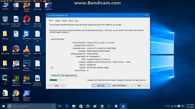 How To Check The Version Of Directx In Windows 10 смотреть онлайн