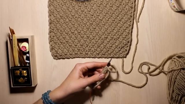 Шарф спицами - принцип вязания #KVK смотреть онлайн