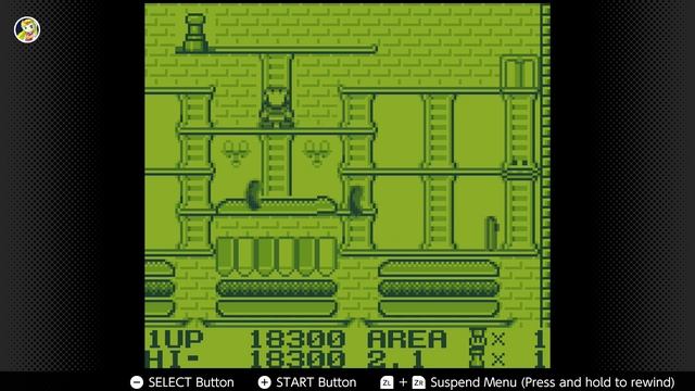 BurgerTime Deluxe (Gameboy) - 15 Minutes of Gameplay [Nintendo Switch Online] смотреть онлайн
