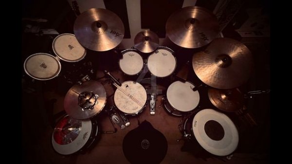 Drumless backing track for drummers - 80 bpm practice LOOP with CLICK- Blues Rock - "Backyard Blues