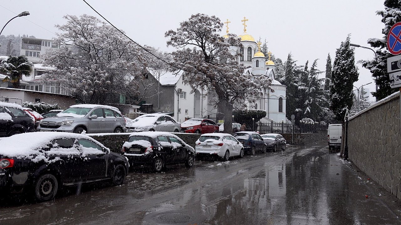 #Крым #Гурзуф ~Гурзуф зимой~Виртуальная прогулка~Gurzuf in winter~Virtual walk~mp4 смотреть онлайн