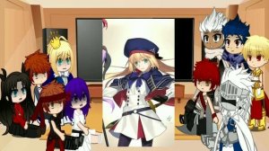 Fate/Stay Night react to TikToks part 5 | Different AU Shirou + Senji & more react