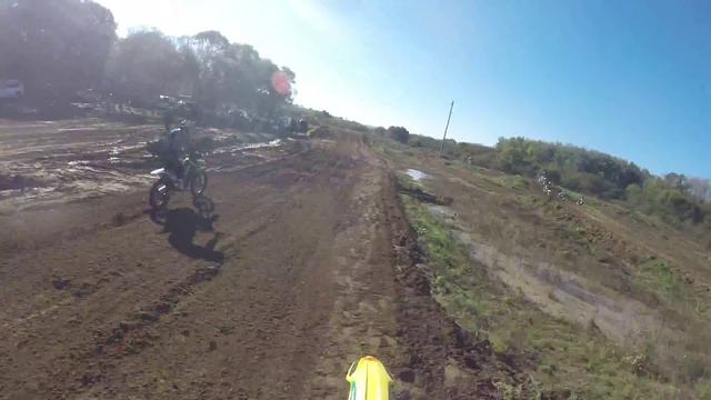 Мотокросс.Уссурийск.4.10.15 7 этап Чемпионата ДВФО.тренировочный заезд ,класс любители. смотреть онлайн