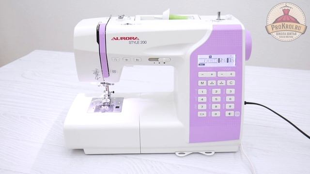 Обзор швейной машины Aurora style 200 смотреть онлайн