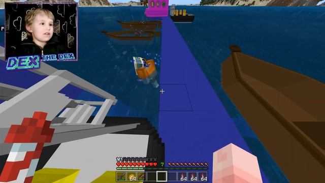 Hovercraft and Submarine Add-On for Minecraft Bedrock смотреть онлайн