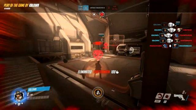 Play of the Game: KblowN - Mccree (Horizon Lunar Colony) смотреть онлайн