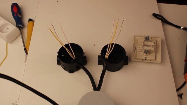 Установка выключателя и розетки смотреть онлайн