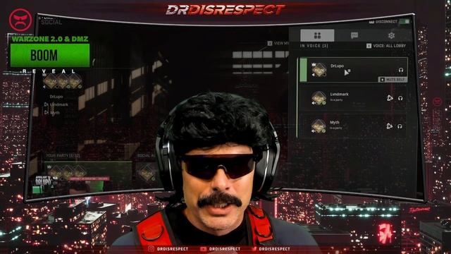 Dr Disrespect react to DMZ Call Of Duty смотреть онлайн