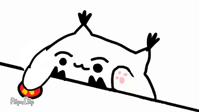 Bongo cat | meme animation (flipaclip) смотреть онлайн
