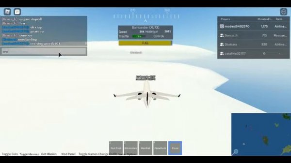 Roblox PFTS Flight RP from GR to Grindavik with my friends