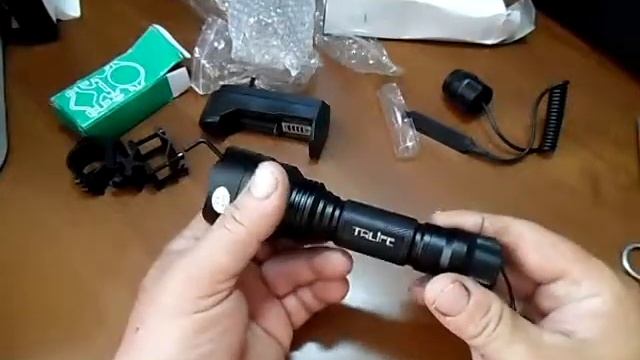 Тактический фонарь XM L-2 за копейки. смотреть онлайн