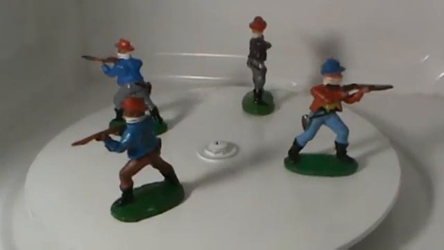 Солдатики Игрушки Индейцы Ковбои ГДР .Сэмюэль Баас. Toys soldiers .Wild West . Indians / Cowboys смотреть онлайн