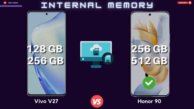 Vivo V27 vs Honor 90 смотреть онлайн