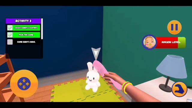 Mother Simulator : Virtual Baby Newborn Care Babysitter Gameplay Walkthrough Part 1 - Level 1 to 5 смотреть онлайн