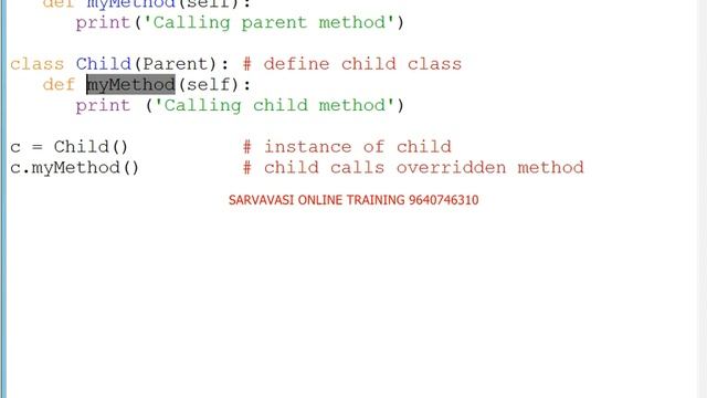 Online Advanced Python Programming (Class,inheritance datahide,abstract)-DAY 5 #SARVAVASI#ONLINE смотреть онлайн