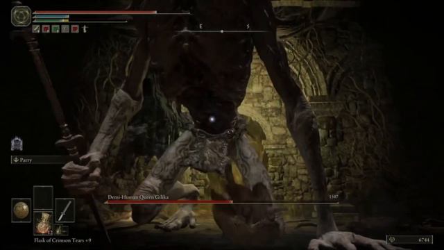 Elden Ring: Demi Human Queen Gilika Boss Fight смотреть онлайн