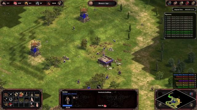 The Birth of Rome - Rise of Rome Campaign (Hardest) | Age of Empires Definitive Edition смотреть онлайн