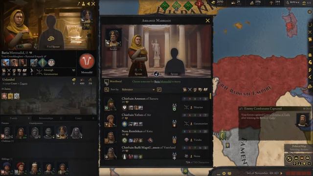 Crusader Kings III z modem The Fallen Eagle: The Dawn of the Dark Ages(Mauri) - [PL] -4 смотреть онлайн