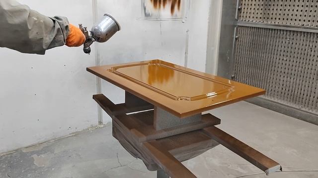 Финишный этап перекраски мебельных фасадов смотреть онлайн
