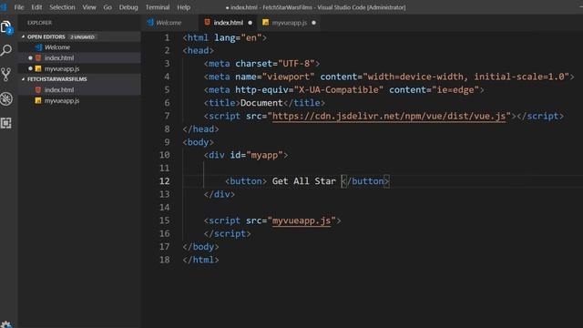 Vue Js Fetch Data From Star Wars Api смотреть онлайн