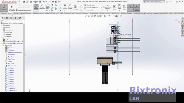 Designing XR2206 Function Generator Case Solidworks Ep9 смотреть онлайн