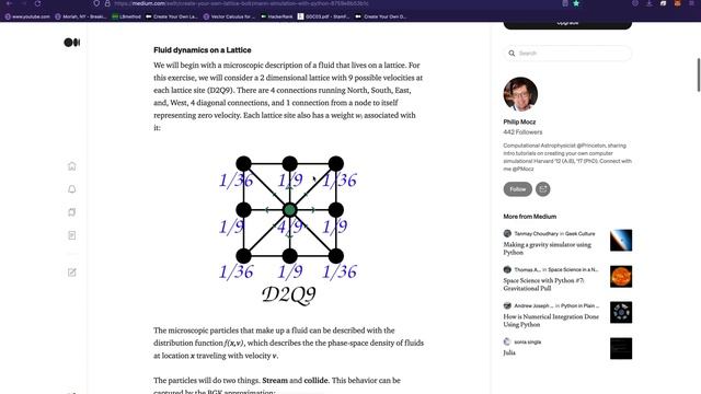 Simple Lattice-Boltzmann Simulator in Python | Computational Fluid Dynamics for Beginners смотреть онлайн