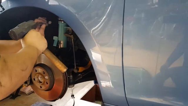VOLVO V60 MK1 installed KT Racing Coilovers смотреть онлайн