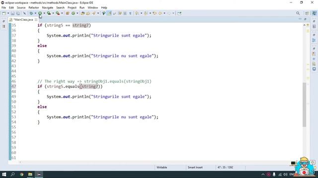 10. Lucurul cu șirurile de caractere Clasa String în Java смотреть онлайн