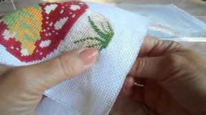 Шов назад иголку БЭК СТИЧ 1 способ Back Stitch КАК ШИТЬ?