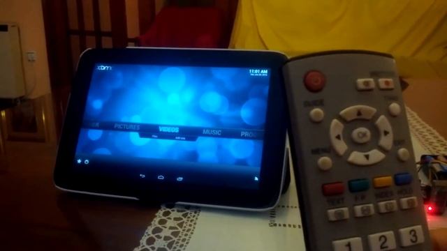 Android's XBMC controlled with TV remote + Arduino смотреть онлайн