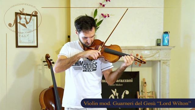 Violin model Guarneri del Gesù "Lord Wilton" смотреть онлайн