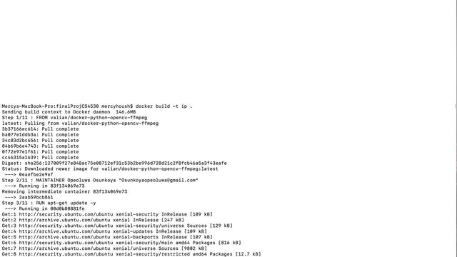 docker build and run смотреть онлайн