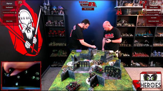 Space Wolves vs Deathwatch: Warhammer 40k Battle Report 2-17-24 Leviathan Mission смотреть онлайн