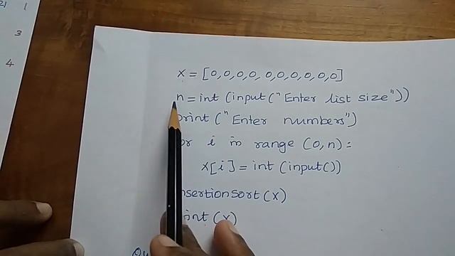 INSERTION SORT / Unit 4/ Explained in Tamil and English смотреть онлайн