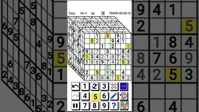 3D Number Place. Судоку в кубе смотреть онлайн