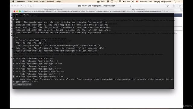 REST API with Java JAX-RS - 65 - Enable Apache Tomcat User and Sign in to Web Application Manager смотреть онлайн