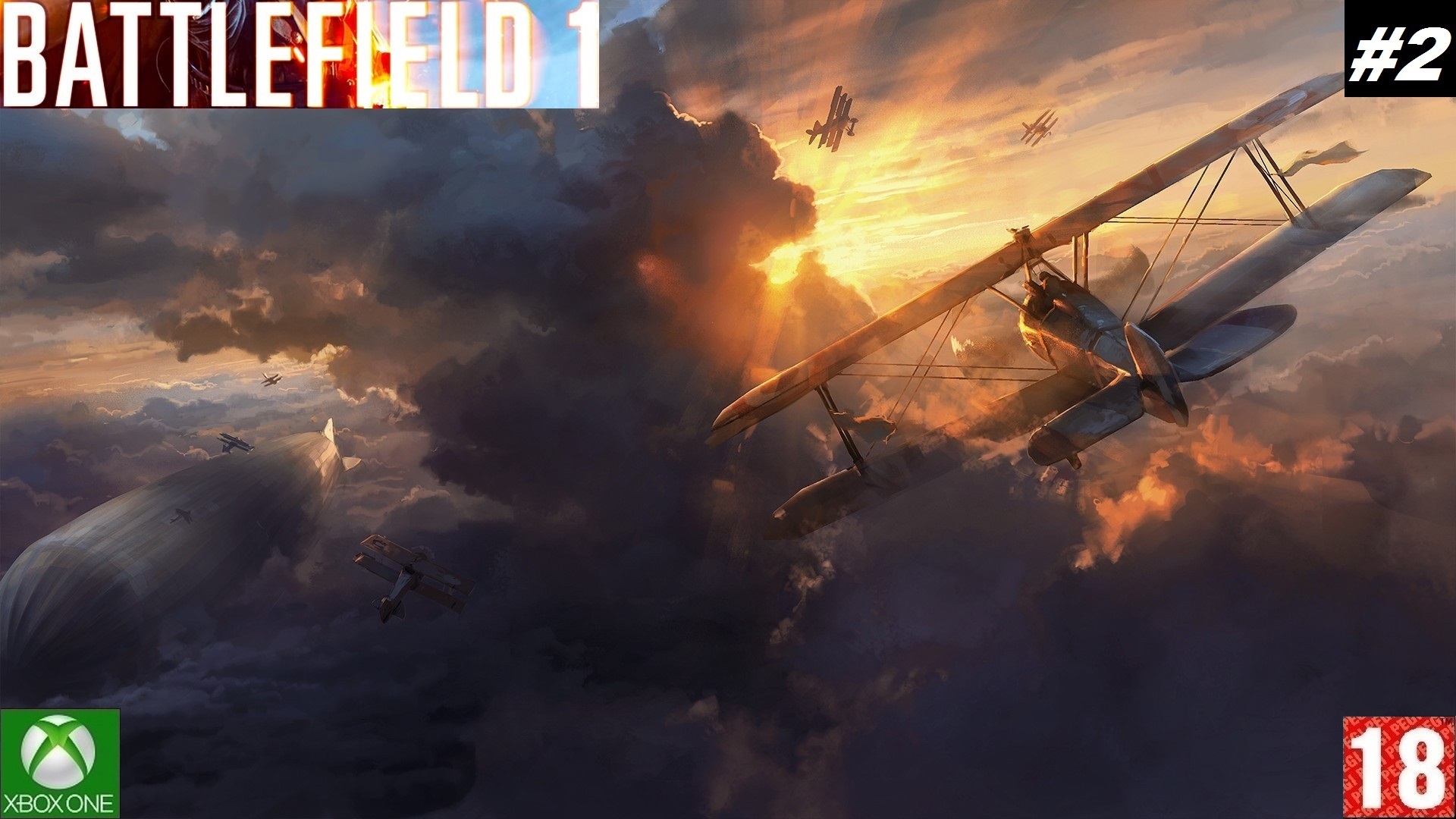 Battlefield 1 (Xbox One) - Прохождение - #2, Друзья из высших кругов. (без комментариев)