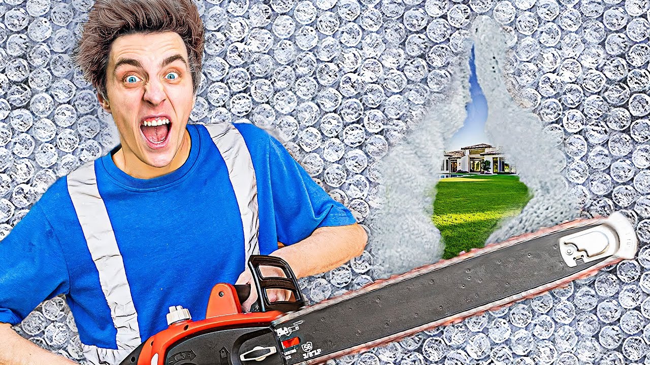 ПОБЕГ ИЗ 100 СЛОЕВ ПУЗЫРЧАТОЙ ПЛЕНКИ смотреть онлайн