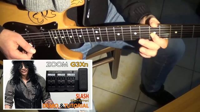 ZOOM G3Xn - SLASH (Guns N' Roses) STYLE - G3n, G5n [Patch Settings] смотреть онлайн
