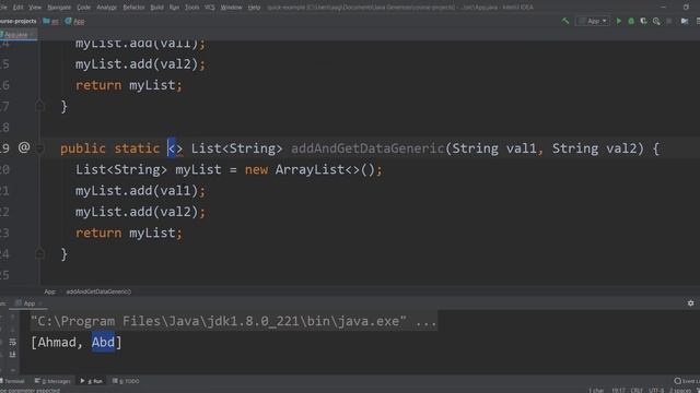 [4] - مثال حقيقة على إستخدام الجافا جينيركز Real example of Java Generic смотреть онлайн