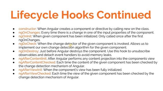 Angular Training Part 3 - LifeCycle Hooks Introduction смотреть онлайн