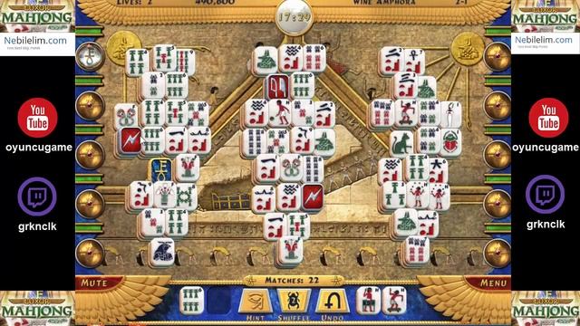 Luxor Mah Jong Oyunuyorum смотреть онлайн