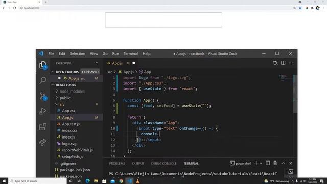 React - Input Binding Two Way смотреть онлайн