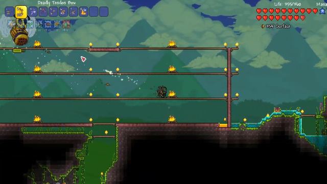 Terraria Expert Mode [Ep8] - BoC, King Slime, Queen Bee, Skeletron смотреть онлайн