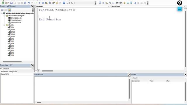 VBA EXCEL CƠ BẢN | SỬA BÀI TẬP FUNCTION TRONG VBA (USER DEFINED FUNCTION) смотреть онлайн