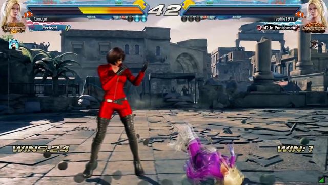 Tekken 7 - Anna Williams vs Nina Williams Voice Mod смотреть онлайн
